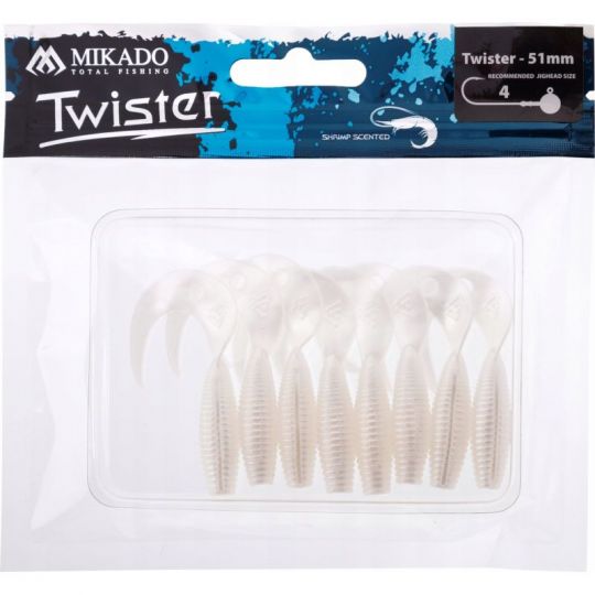 GUMA MIKADO PRZYNĘTA TWISTER 51mm 1.5g PE 1szt GUMA MIKADO PRZYNĘTA TWISTER 51mm 1.5g PE 1szt