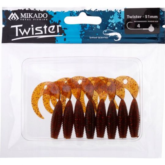 GUMA MIKADO PRZYNĘTA TWISTER 51mm 1.5g MR 1szt GUMA MIKADO PRZYNĘTA TWISTER 51mm 1.5g MR 1szt