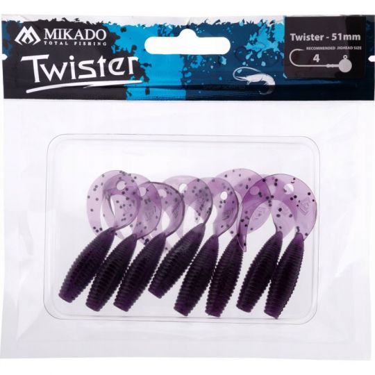 GUMA MIKADO PRZYNĘTA TWISTER 51mm 1.5g GP 1szt GUMA MIKADO PRZYNĘTA TWISTER 51mm 1.5g GP 1szt