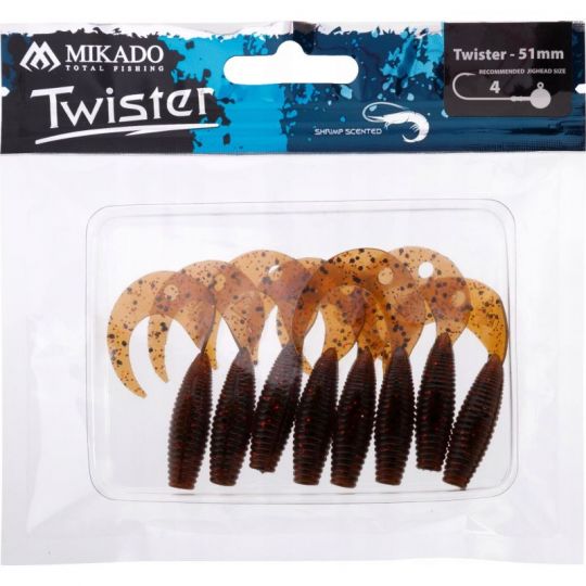GUMA MIKADO PRZYNĘTA TWISTER 51mm 1.5g BP 1szt GUMA MIKADO PRZYNĘTA TWISTER 51mm 1.5g BP 1szt
