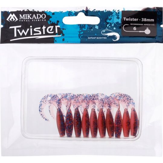 GUMA MIKADO PRZYNĘTA TWISTER 38mm 0.6g VI 1szt GUMA MIKADO PRZYNĘTA TWISTER 38mm 0.6g VI 1szt