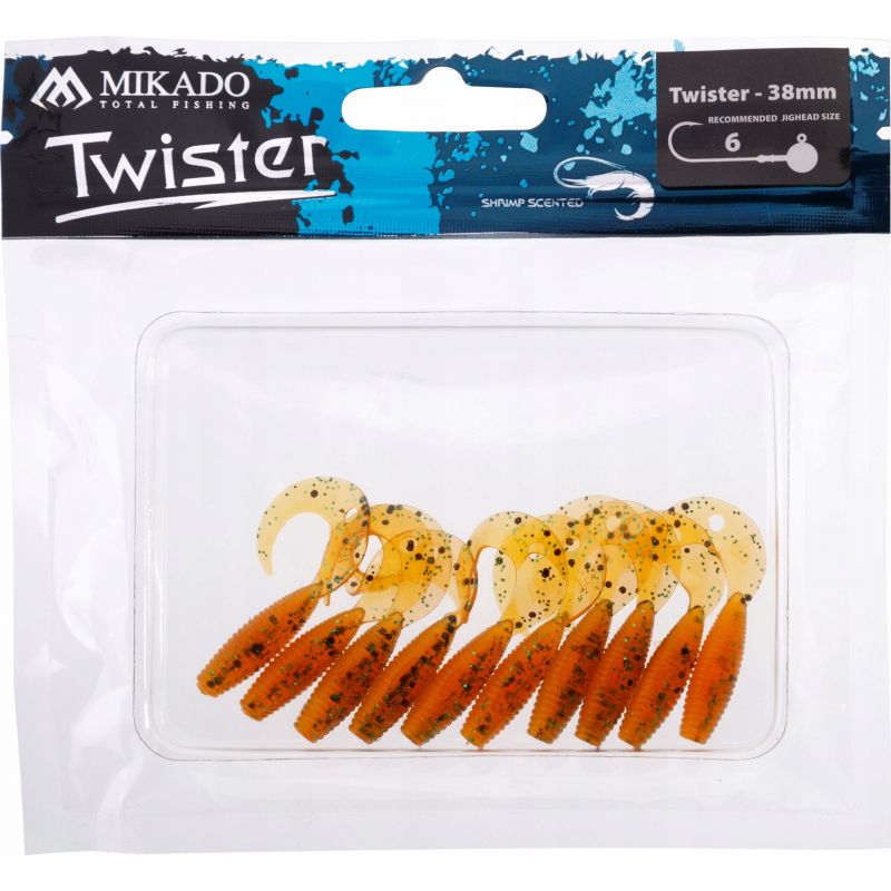 GUMA MIKADO PRZYNĘTA TWISTER 38mm 0.6g OP 1szt GUMA MIKADO PRZYNĘTA TWISTER 38mm 0.6g OP 1szt
