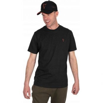 KOSZULKA T-SHIRT FOX COLLECTION T BLACK ORANGE L
