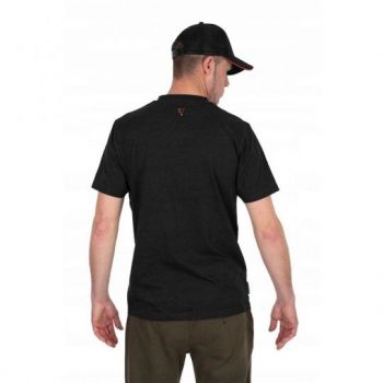 KOSZULKA T-SHIRT FOX COLLECTION T BLACK ORANGE L