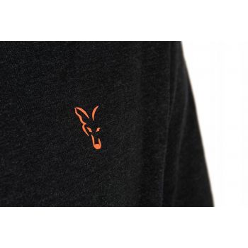 KOSZULKA T-SHIRT FOX COLLECTION T BLACK ORANGE L