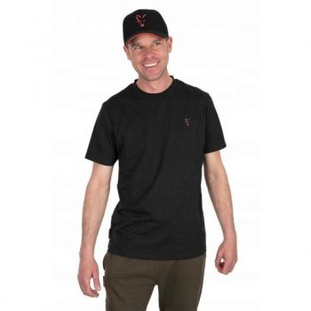KOSZULKA T-SHIRT FOX COLLECTION T BLACK ORANGE L