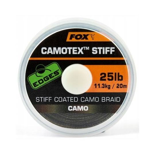 PLECIONKA FOX CAMOTEX STIFF 25lb 20m PLECIONKA FOX CAMOTEX STIFF 25lb 20m