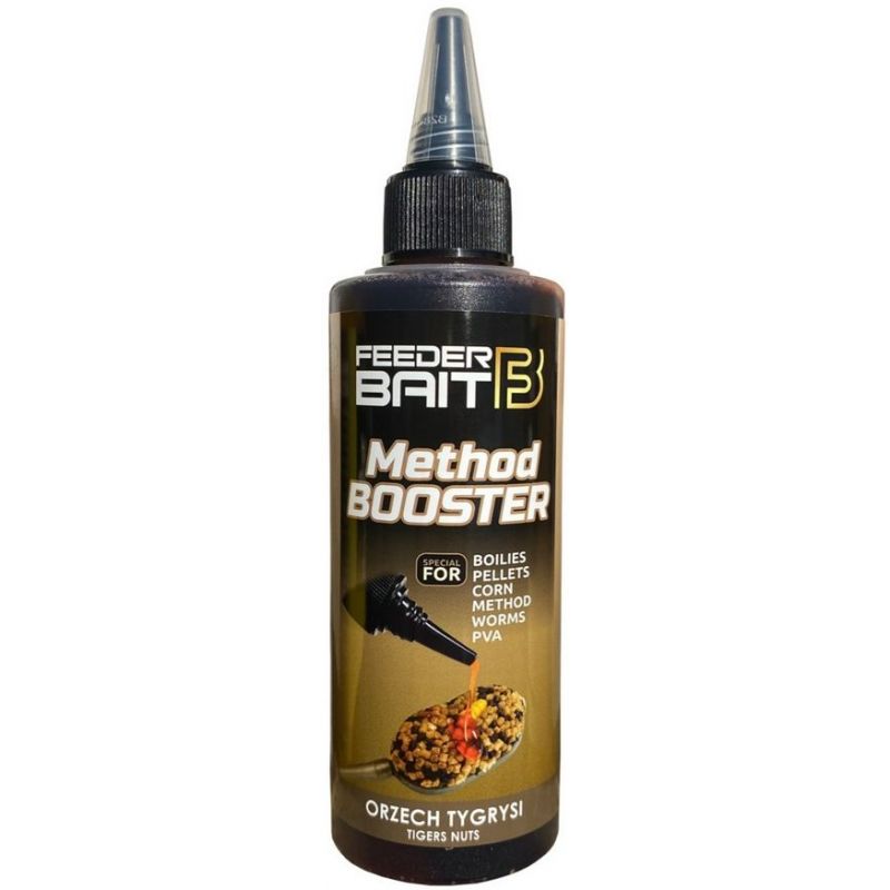 BOOSTER METHOD FEEDER BAIT 100ml ORZECH TYGRYSI BOOSTER METHOD FEEDER BAIT 100ml ORZECH TYGRYSI