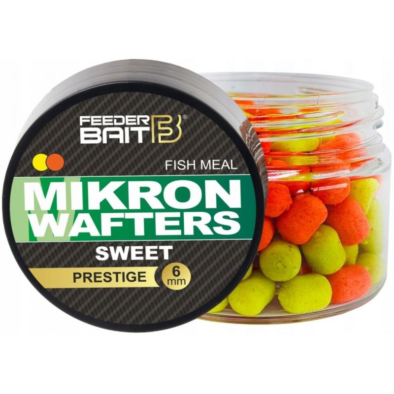 DUMBELLS FEEDER BAIT MIKRON WAFTERS SWEET 6mm DUMBELLS FEEDER BAIT MIKRON WAFTERS SWEET 6mm