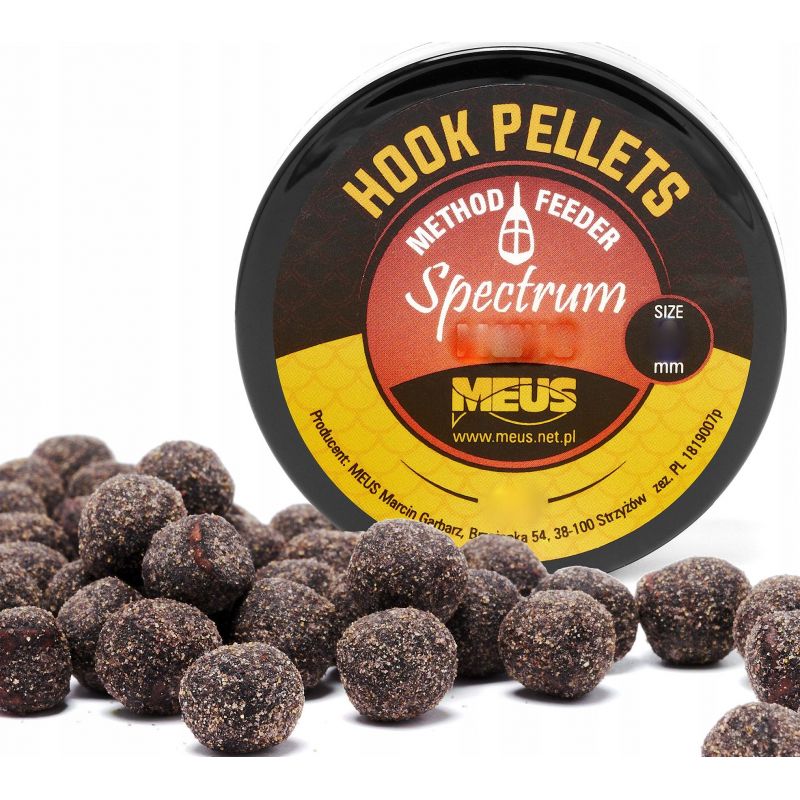 PELLET MEUS SPECTRUM 8mm NA WŁOS HOOK ORZECH TYGRY PELLET MEUS SPECTRUM 8mm NA WŁOS HOOK ORZECH TYGRY