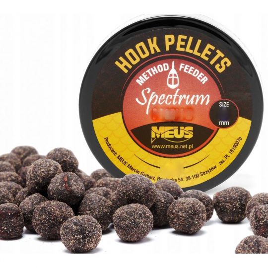 PELLET MEUS SPECTRUM 8mm NA WŁOS HOOK ORZECH TYGRY PELLET MEUS SPECTRUM 8mm NA WŁOS HOOK ORZECH TYGRY