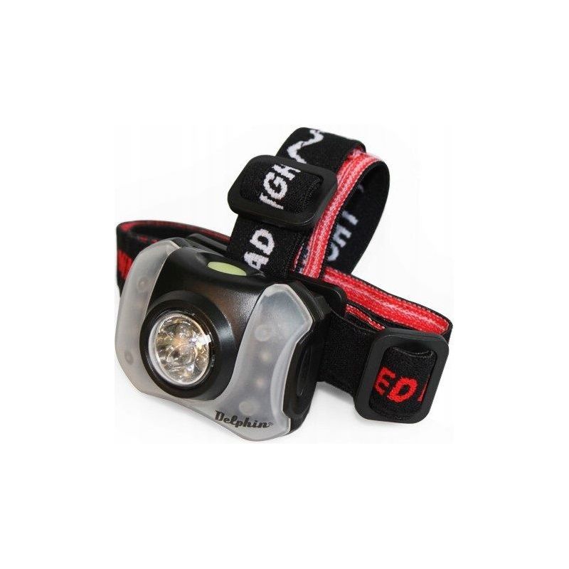 LATARKA CZOŁOWA DELPHIN LAMPKA POLAR 5+4 LED LATARKA CZOŁOWA DELPHIN LAMPKA POLAR 5+4 LED