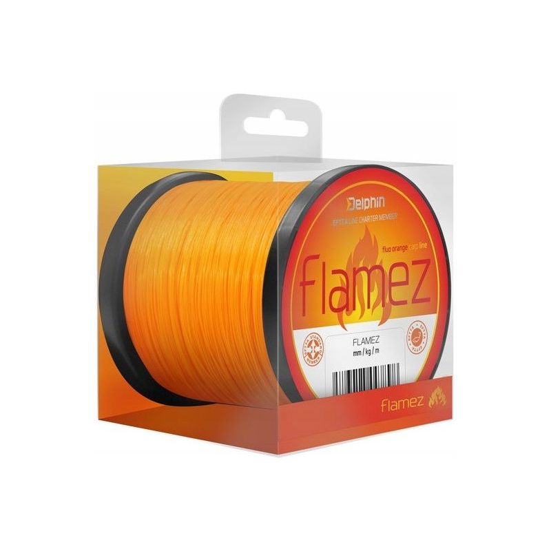 ŻYŁKA DELPHIN KARPIOWA FLAMEZ 0,28mm 600m ŻYŁKA DELPHIN KARPIOWA FLAMEZ 0,28mm 600m