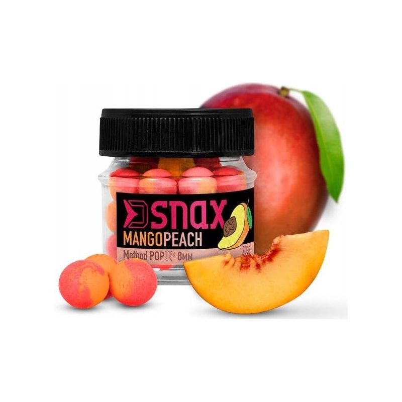 KULKI DELPHIN PRZYNĘTA SNAX POP 8mm BRZOSKWINIA MA KULKI DELPHIN PRZYNĘTA SNAX POP 8mm BRZOSKWINIA MA