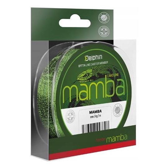 ŻYŁKA DELPHIN MAMBA FEEDER 0,18mm 200m ŻYŁKA DELPHIN MAMBA FEEDER 0,18mm 200m