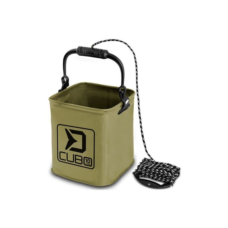 WIADRO DELPHIN SKŁADANE CUBO 10L +7m WIADRO DELPHIN SKŁADANE CUBO 10L +7m