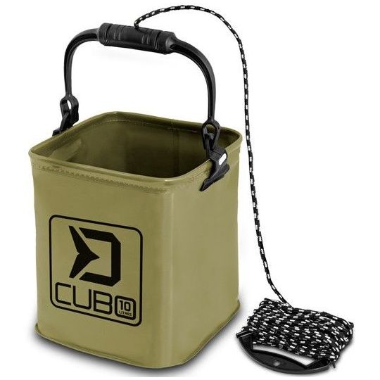 WIADRO DELPHIN SKŁADANE CUBO 10L +7m WIADRO DELPHIN SKŁADANE CUBO 10L +7m