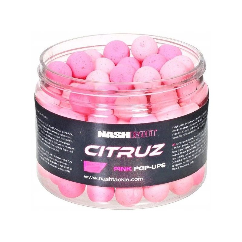KULKI NASH CITRUZ PINK POP UP + DIP 12mm 75g KULKI NASH CITRUZ PINK POP UP + DIP 12mm 75g