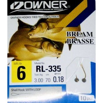 HACZYKI Z PRZYPONEM OWNER RL335 CHINTA 10 0.14mm