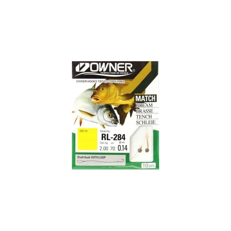 HACZYKI Z PRZYPONEM OWNER RL284 SODE 14 0.12mm HACZYKI Z PRZYPONEM OWNER RL284 SODE 14 0.12mm