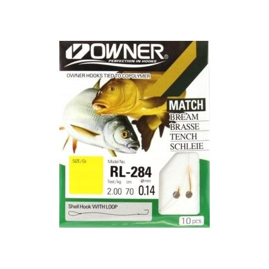 HACZYKI Z PRZYPONEM OWNER RL284 SODE 14 0.12mm HACZYKI Z PRZYPONEM OWNER RL284 SODE 14 0.12mm