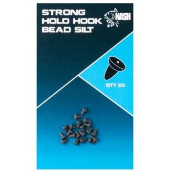 STOPERY NASH NA HACZYK STRONG HOLD HOOK BEAD SILT