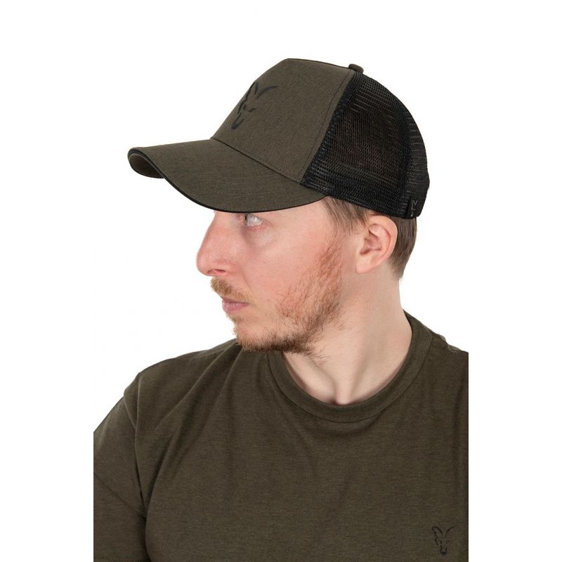 CZAPKA FOX Z DASZKIEM COLLECTION TRUCKER GREEN BLA CZAPKA FOX Z DASZKIEM COLLECTION TRUCKER GREEN BLA