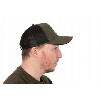 CZAPKA FOX Z DASZKIEM COLLECTION TRUCKER GREEN BLA