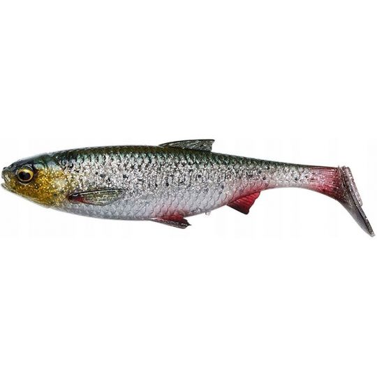 GUMA SAVAGE GEAR RIVER ROACH 3D 10cm 10g GREEN SIL GUMA SAVAGE GEAR RIVER ROACH 3D 10cm 10g GREEN SIL