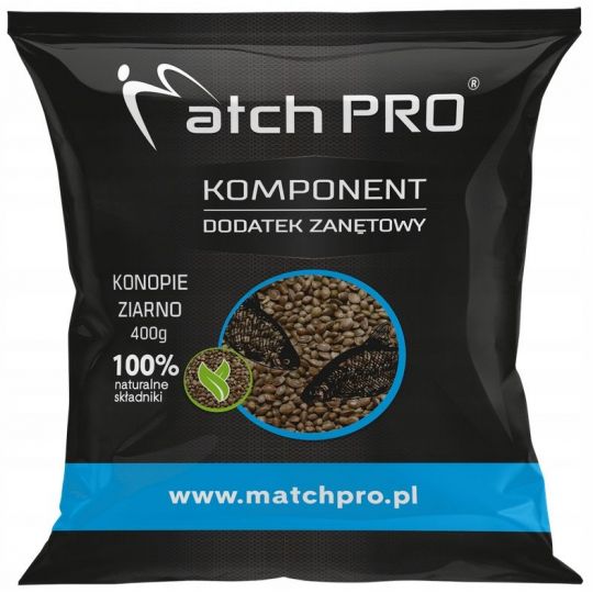 DODATEK ZANĘTOWY MATCH PRO TOP KONOPIE ZIARNO 400g DODATEK ZANĘTOWY MATCH PRO TOP KONOPIE ZIARNO 400g