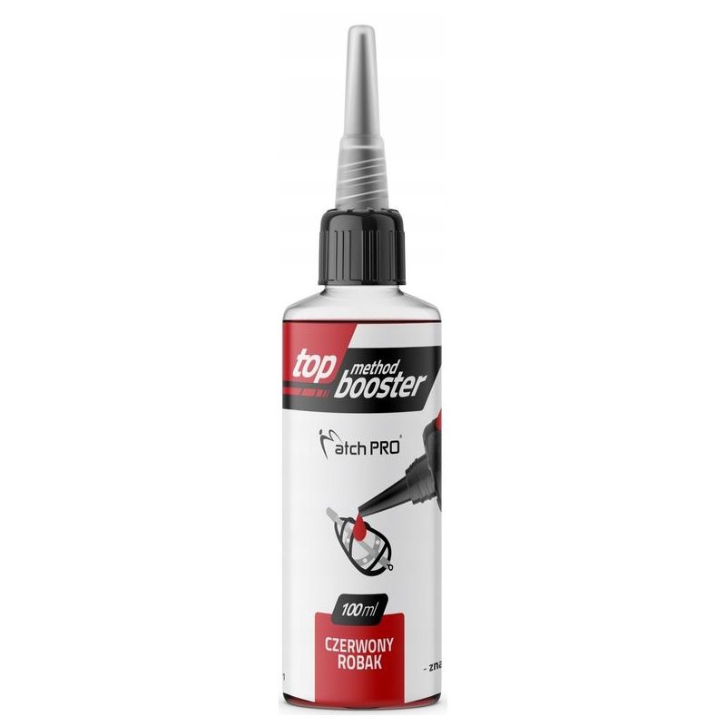 BOOSTER MATCH PRO TOP METHOD 100ml ROBAK CZERWONY BOOSTER MATCH PRO TOP METHOD 100ml ROBAK CZERWONY