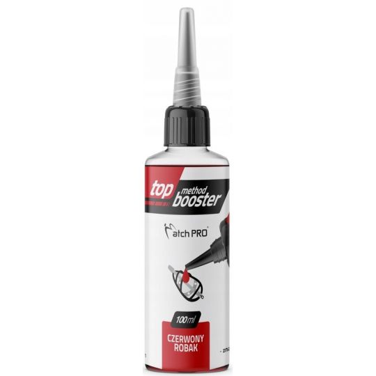 BOOSTER MATCH PRO TOP METHOD 100ml ROBAK CZERWONY BOOSTER MATCH PRO TOP METHOD 100ml ROBAK CZERWONY