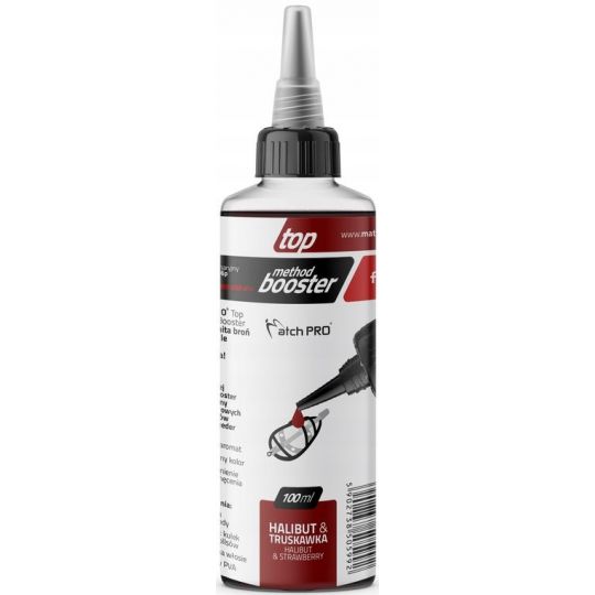 BOOSTER MATCH PRO TOP METHOD 100ml HALIBUT TRUSKAW BOOSTER MATCH PRO TOP METHOD 100ml HALIBUT TRUSKAW