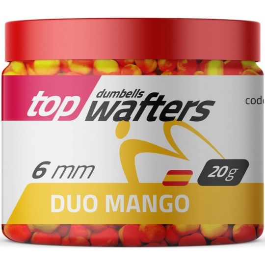 DUMBELLS MATCH PRO TOP WAFTERS 6mm DUO MANGO 20g DUMBELLS MATCH PRO TOP WAFTERS 6mm DUO MANGO 20g
