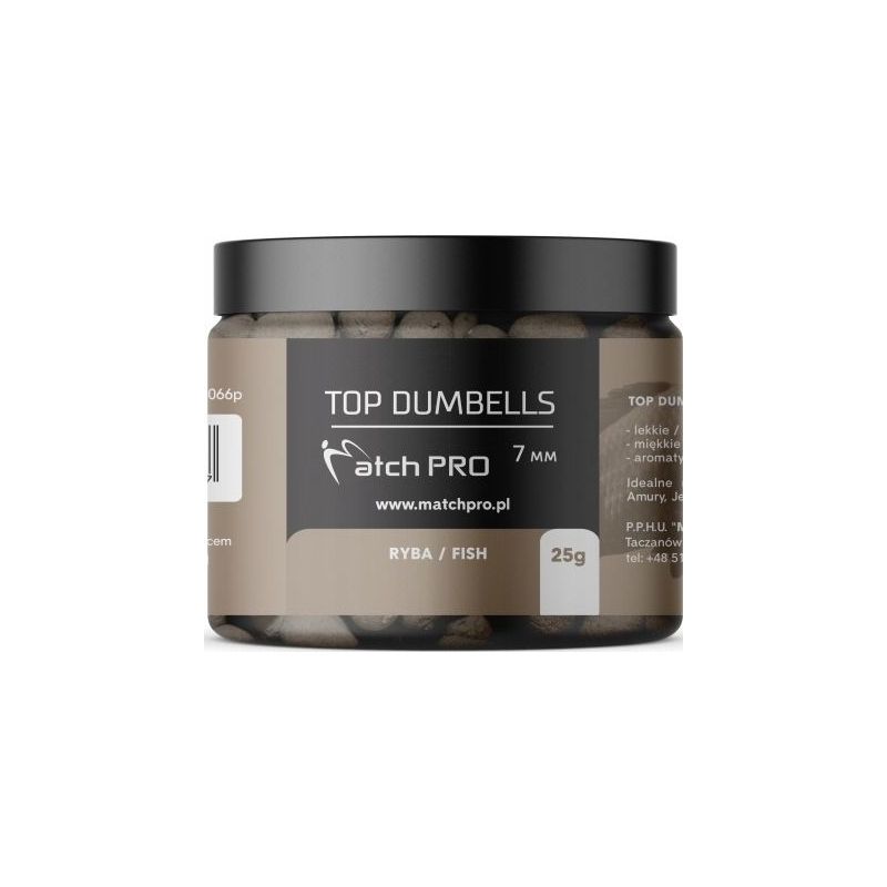 DUMBELLS MATCH PRO TOP FISH RYBA 7mm 25g