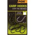 HACZYKI FOX CARP HOOKS STIFF RIG BEAKED ROZ. 6