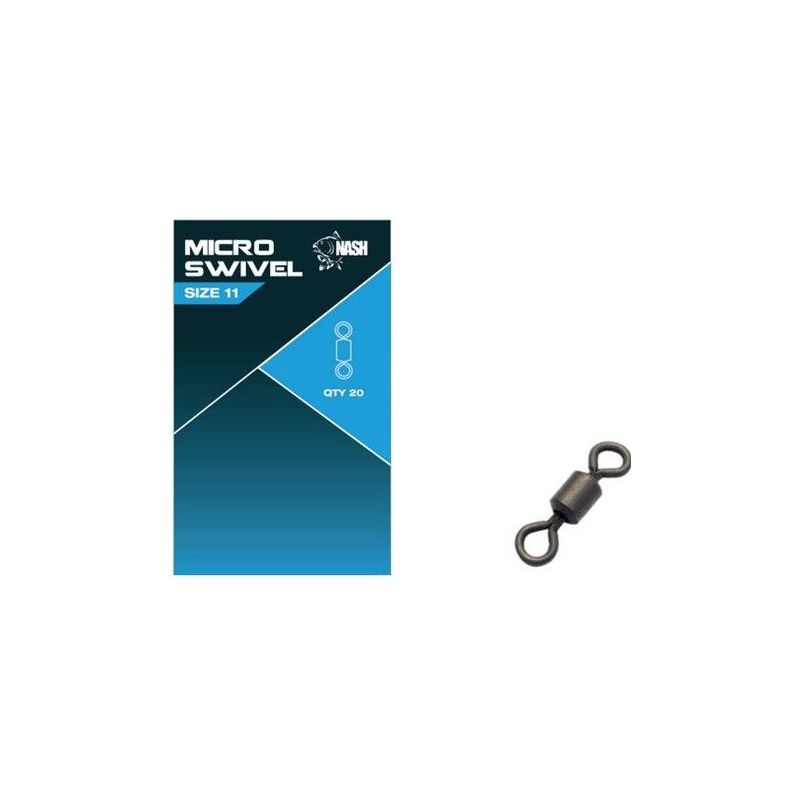 KRĘTLIK NASH MICRO SWIVEL 11 20szt KRĘTLIK NASH MICRO SWIVEL 11 20szt