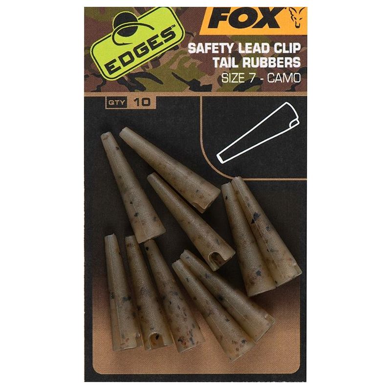 ŁĄCZNIK GUMOWY FOX CAMO LEAD CLIP TAIL 7 NASADKA ŁĄCZNIK GUMOWY FOX CAMO LEAD CLIP TAIL 7 NASADKA