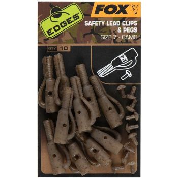 BEZPIECZNY KLIPS FOX CAMO LEAD CLIP AND PEGS  7