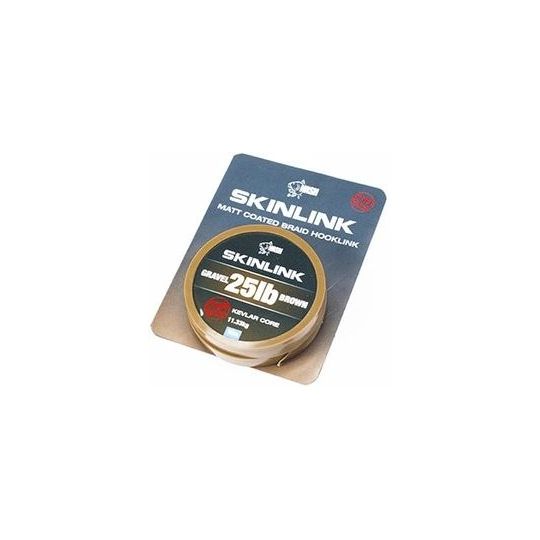 MATERIAŁ PRZYPONOWY NASH SINKLINK STIFF 25lb GRAVE MATERIAŁ PRZYPONOWY NASH SINKLINK STIFF 25lb GRAVE