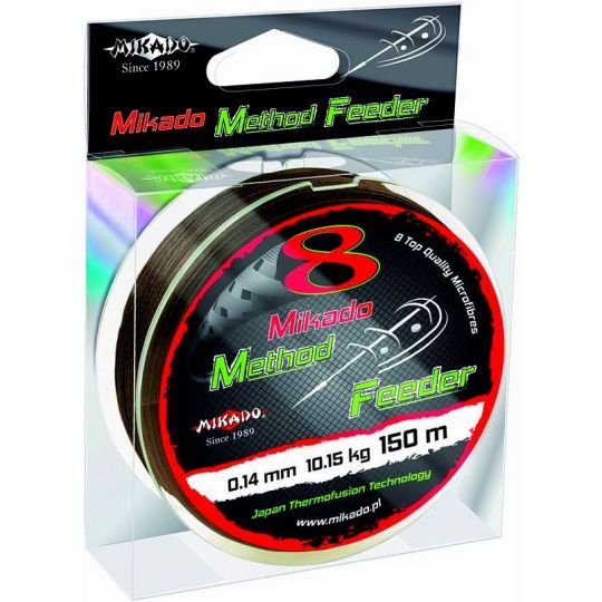 PLECIONKA MIKADO OCTA METHOD FEEDER 150m 0,10mm 8x PLECIONKA MIKADO OCTA METHOD FEEDER 150m 0,10mm 8x