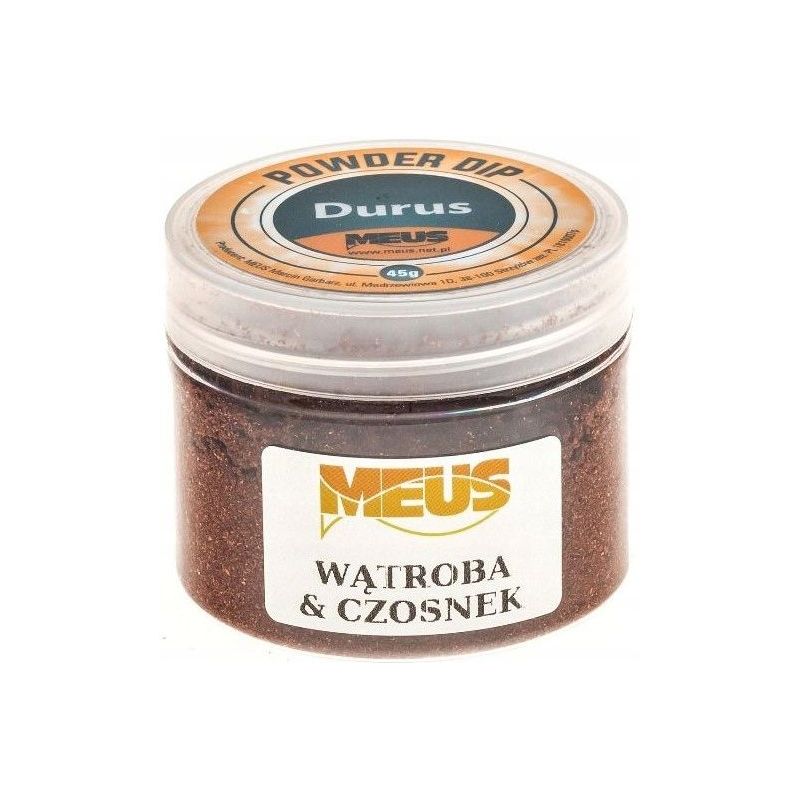 POWDER DIP MEUS PUDER DURUS WĄTROBA CZOSNEK POWDER DIP MEUS PUDER DURUS WĄTROBA CZOSNEK
