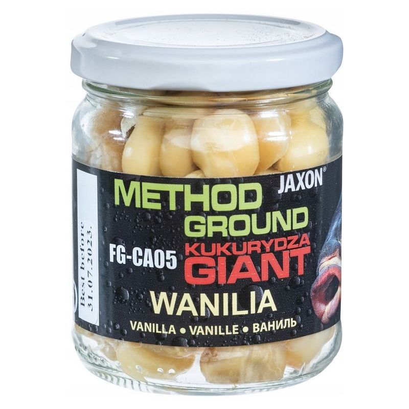 KUKURYDZA JAXON GIGANT METHOD GROUND 125g WANILIA KUKURYDZA JAXON GIGANT METHOD GROUND 125g WANILIA