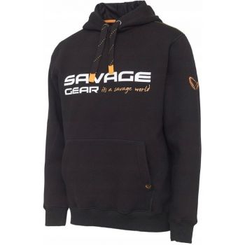 BLUZA SAVAGE GEAR COSMO HOODIE BLACK M