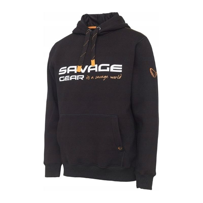 BLUZA SAVAGE GEAR COSMO HOODIE BLACK M BLUZA SAVAGE GEAR COSMO HOODIE BLACK M