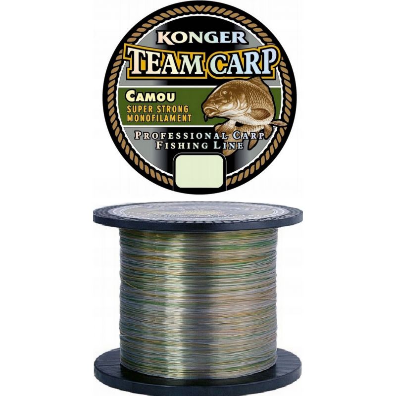 ŻYŁKA KONGER TEAM CARP CAMOU 600m 0,30mm ŻYŁKA KONGER TEAM CARP CAMOU 600m 0,30mm