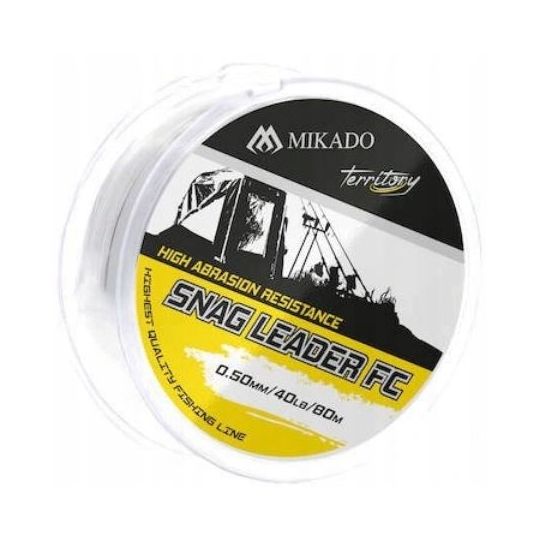 PRZYPON STRZAŁOWY MIKADO SNAG LEADER FC 0,50mm 80m PRZYPON STRZAŁOWY MIKADO SNAG LEADER FC 0,50mm 80m