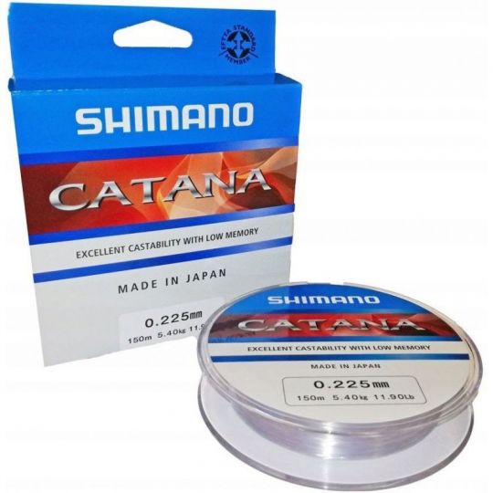 ŻYŁKA SHIMANO CATANA SPINNING 150m 0,205mm 4,20kg ŻYŁKA SHIMANO CATANA SPINNING 150m 0,205mm 4,20kg