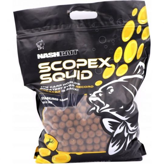 KULKI NASH SCOPEX SQUID BOILIES 15mm 5kg KULKI NASH SCOPEX SQUID BOILIES 15mm 5kg