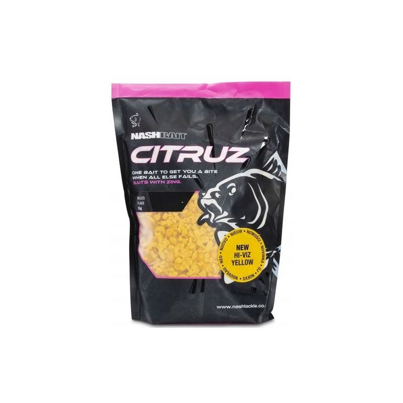 ZMIELONE DROBNO KULKI NASH CITRUZ FLAKE 1kg ZMIELONE DROBNO KULKI NASH CITRUZ FLAKE 1kg